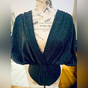 Woman’s fashion lurex body